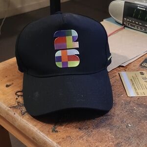Colorful Logo Black Cap